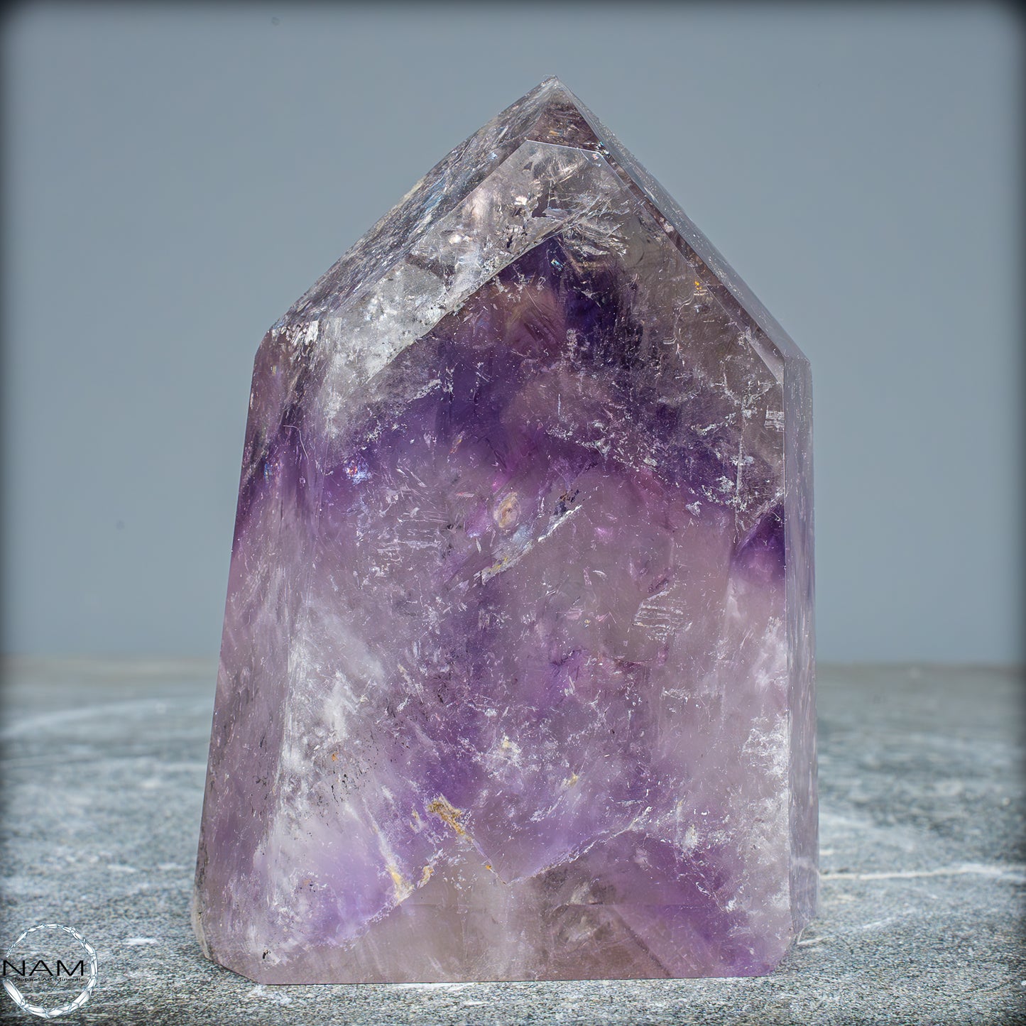Natürliche, Sehr Seltene Amethyst-Kristall Spitze, Brasilien - 710,07g