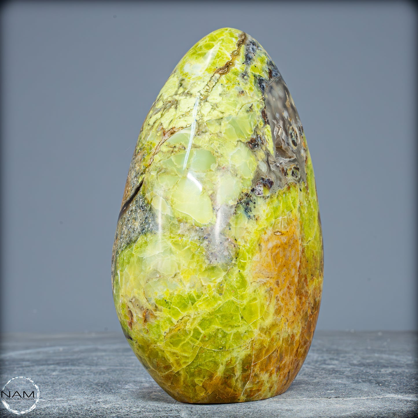 Natürliche Grüner Opal und Achat Kristall Freiform - 1089,83g