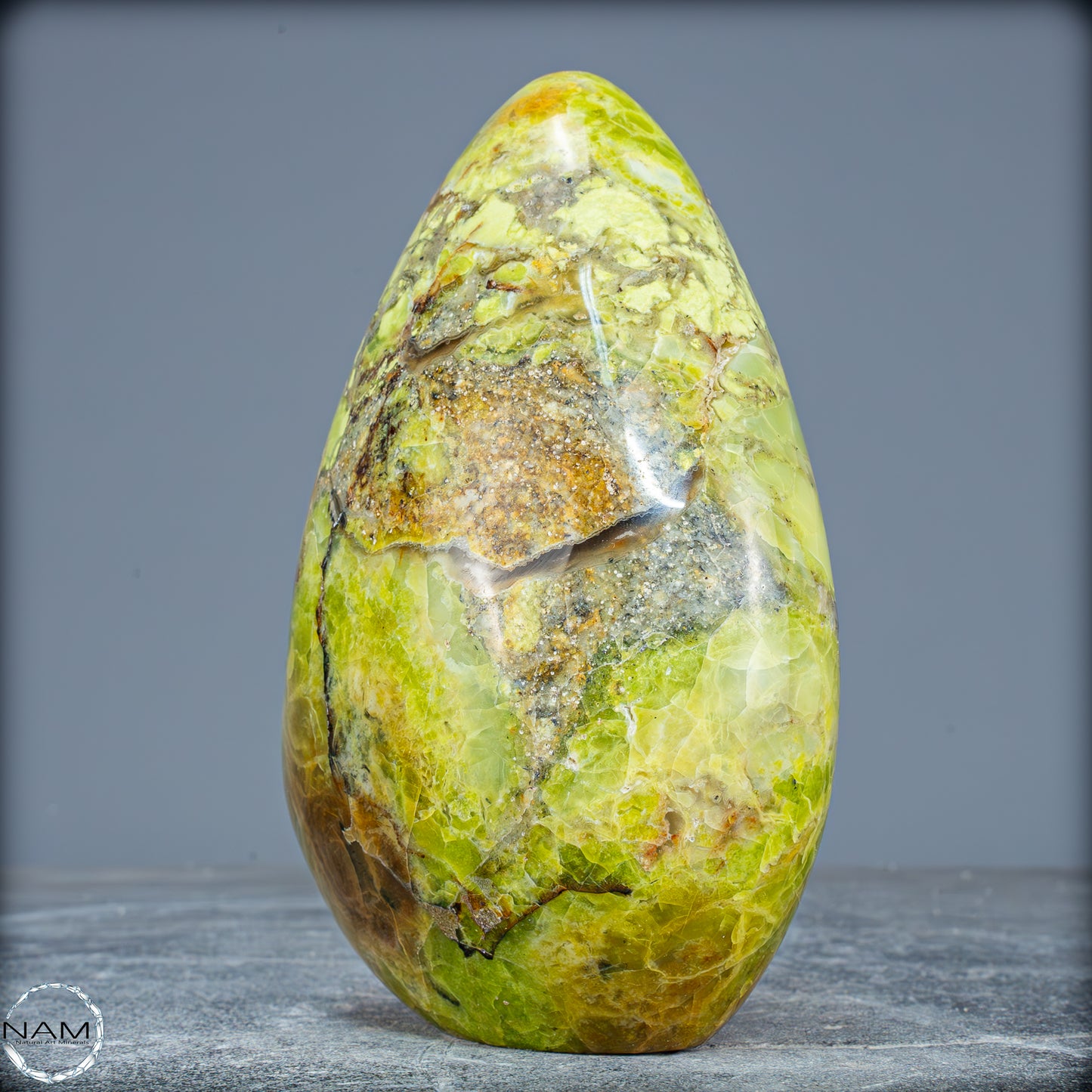 Natürliche Grüner Opal und Achat Kristall Freiform - 1089,83g