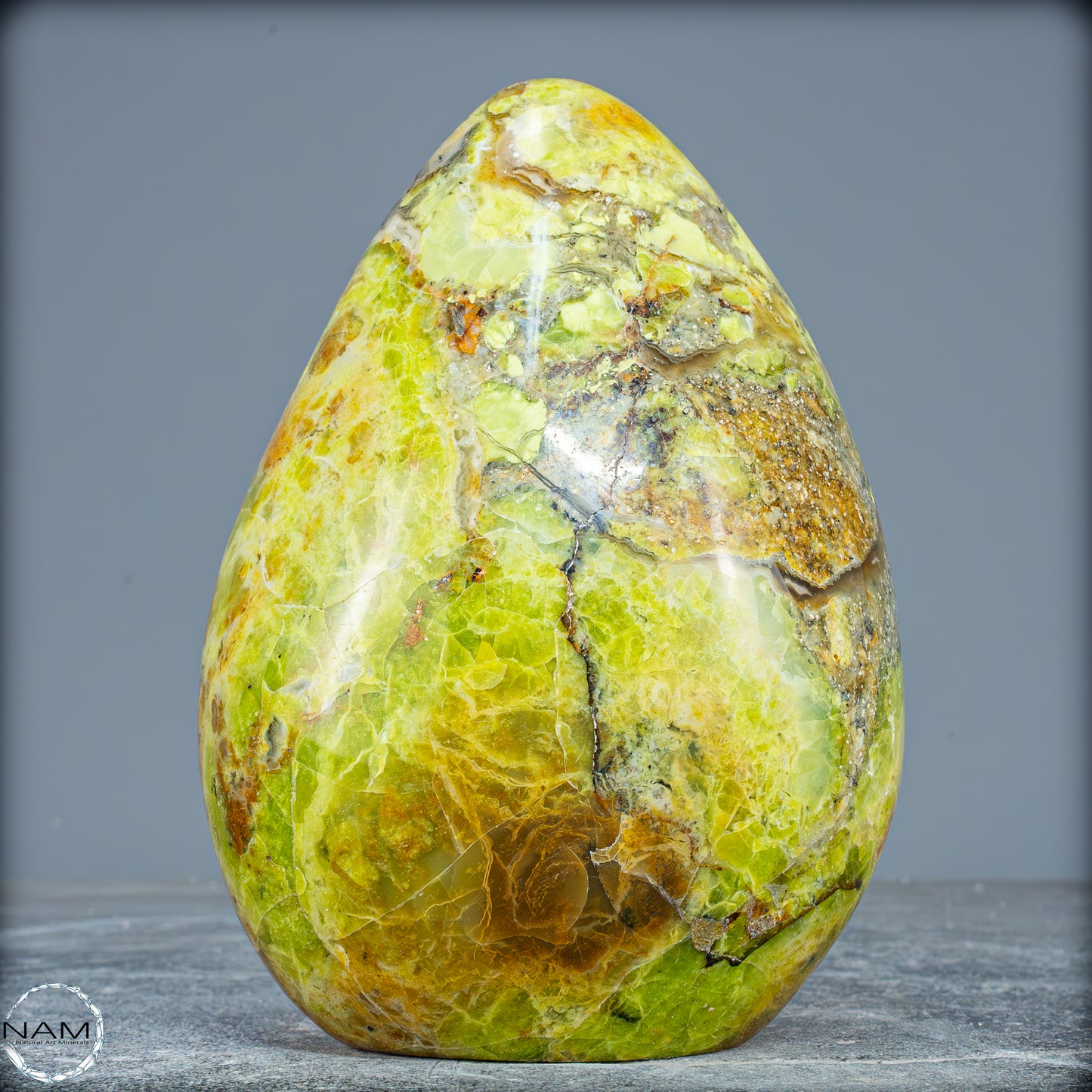 Natürliche Grüner Opal und Achat Kristall Freiform - 1089,83g