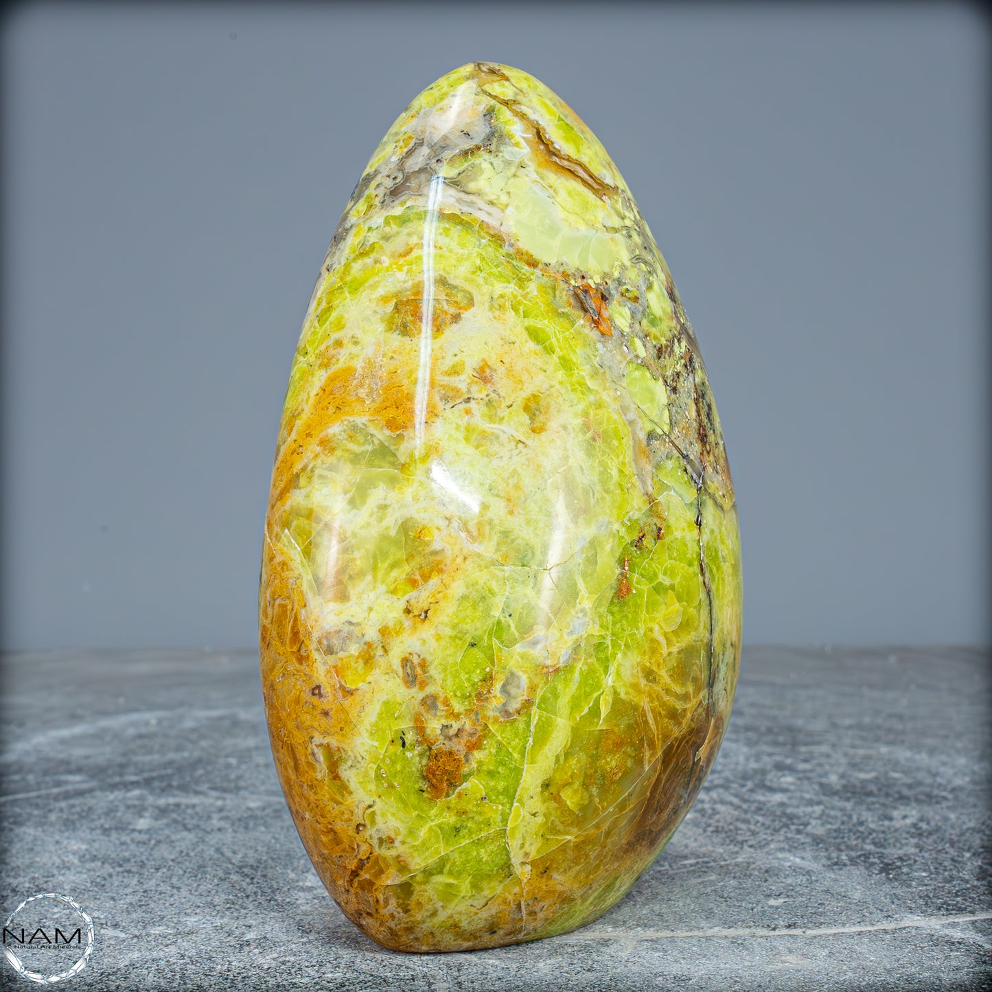 Natürliche Grüner Opal und Achat Kristall Freiform - 1089,83g