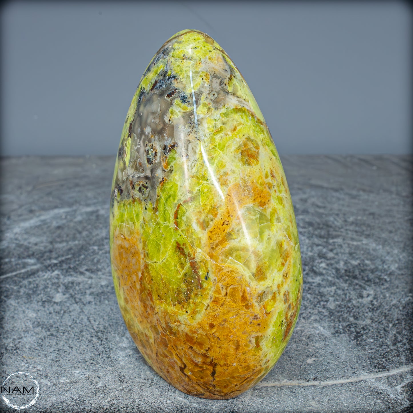 Natürliche Grüner Opal und Achat Kristall Freiform - 1089,83g