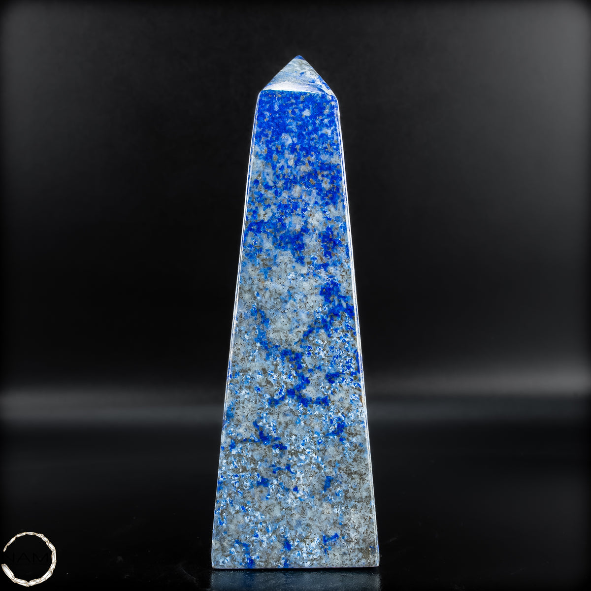 Natürlicher Königsblauer Lapislazuli Kristall-Obelisk, Spitzenqualität - 363,45 g