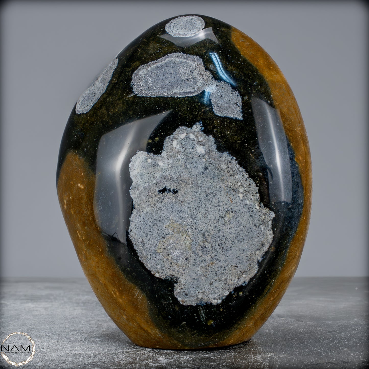 Natürliche Jaspis-Chalcedon Freiform - 1119,77g