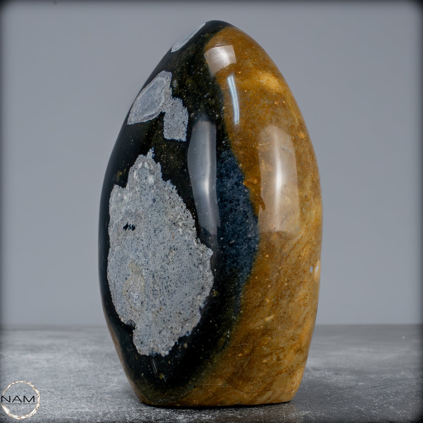 Natürliche Jaspis-Chalcedon Freiform - 1119,77g