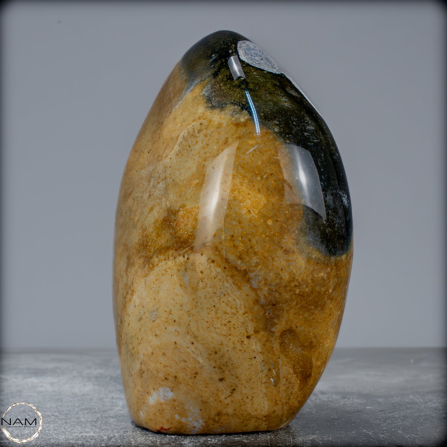 Natürliche Jaspis-Chalcedon Freiform - 1119,77g