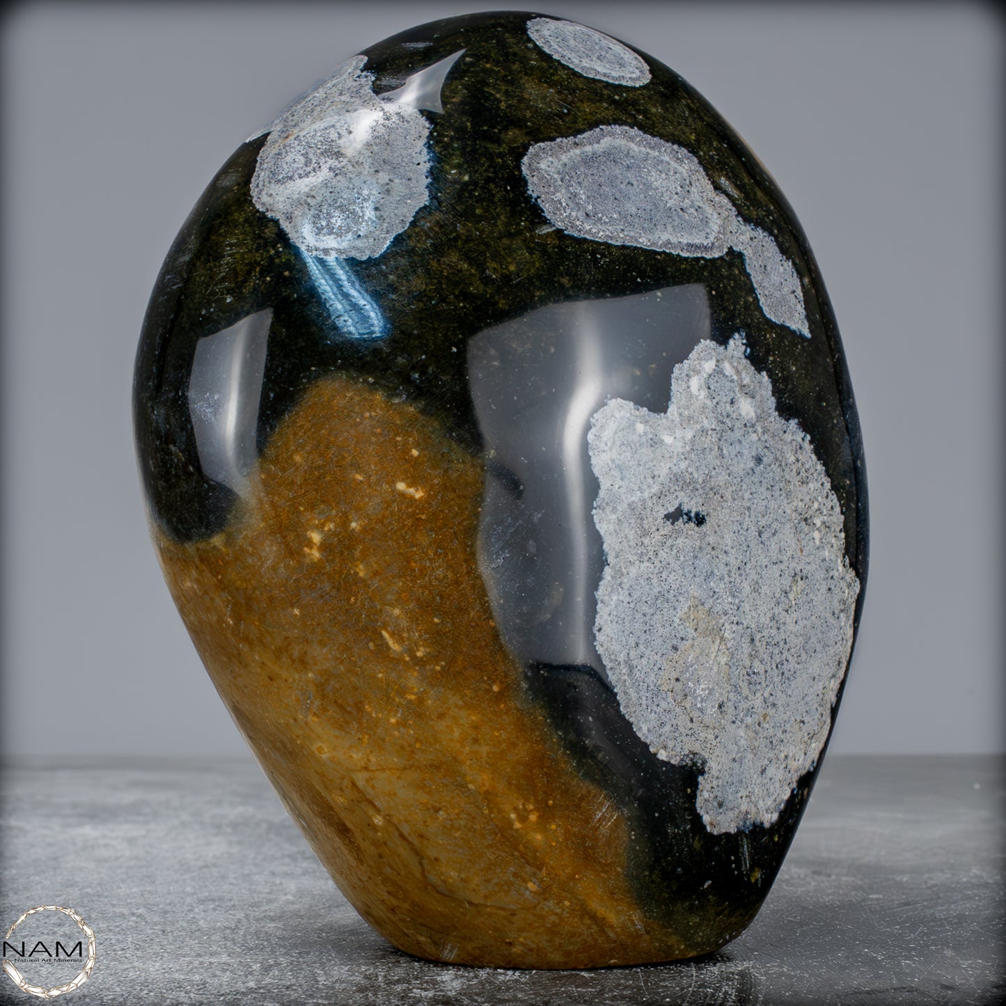 Natürliche Jaspis-Chalcedon Freiform - 1119,77g