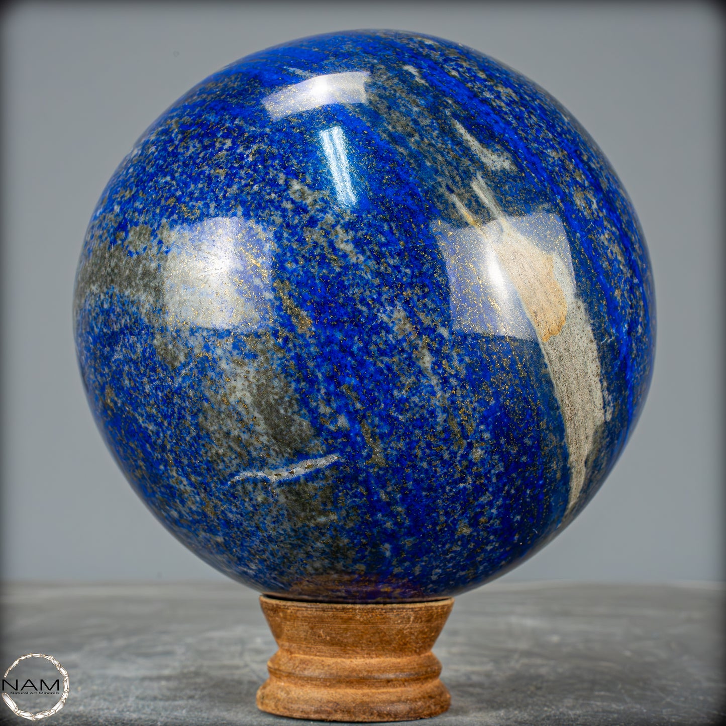 Natürliche Lapislazuli-Kristall-Kugel - 3117,99g - 132mm