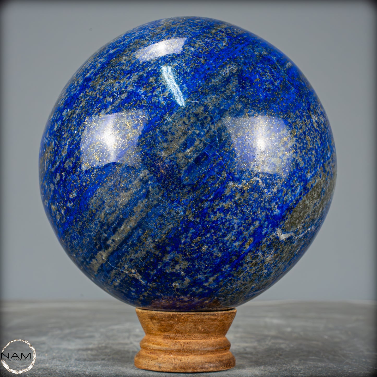 Natürliche Lapislazuli-Kristall-Kugel - 3117,99g - 132mm