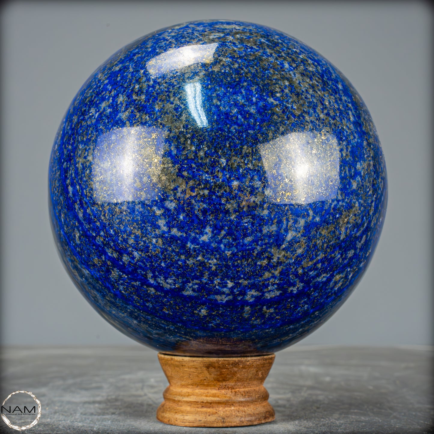 Natürliche Lapislazuli-Kristall-Kugel - 3117,99g - 132mm