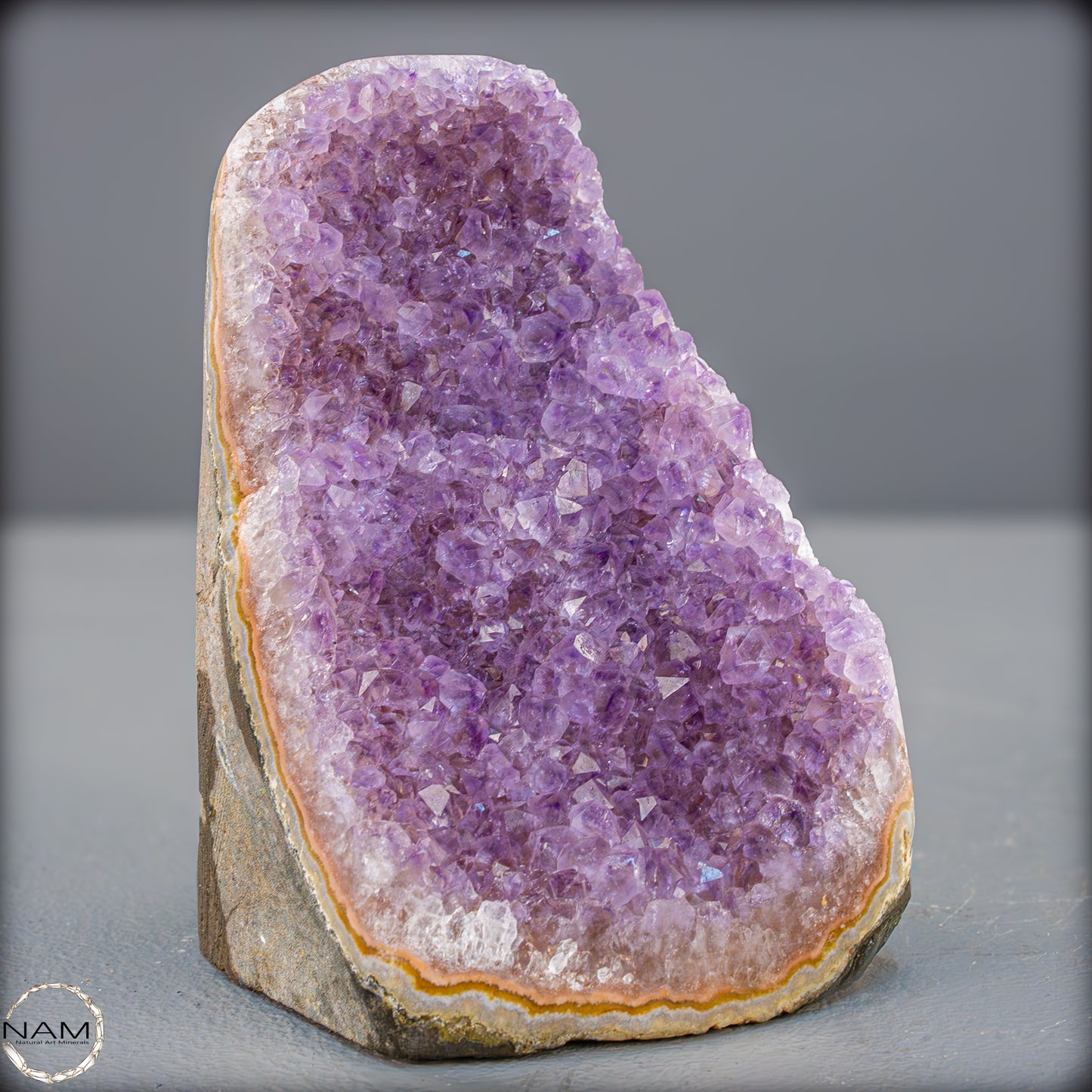 Natürliche Amethyst-Kristall Druse - 760,37g