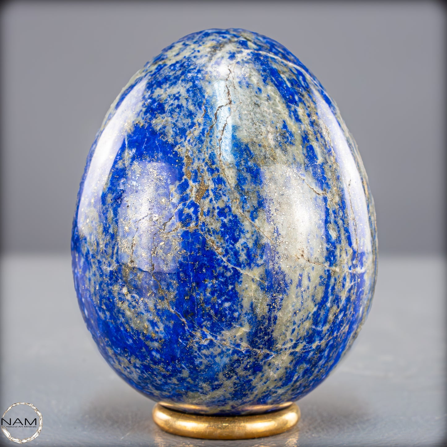 Natürliches Lapislazuli Ei - 378,05g