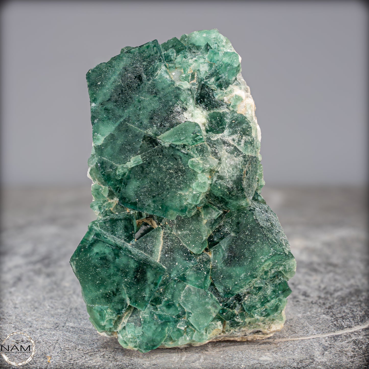 Natürliche Grüne Fluorit Kristalle auf Matrix - 1140,44g