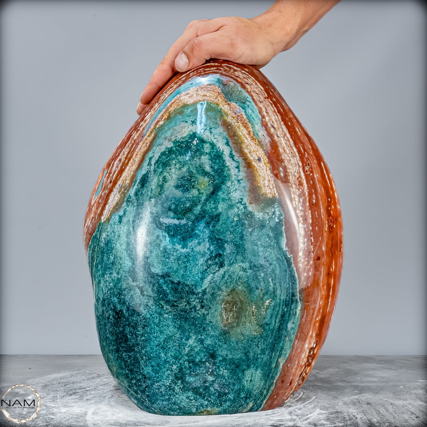 Sehr Große Natürliche Ocean Jaspis Kristall-Freiform - 30361,42g