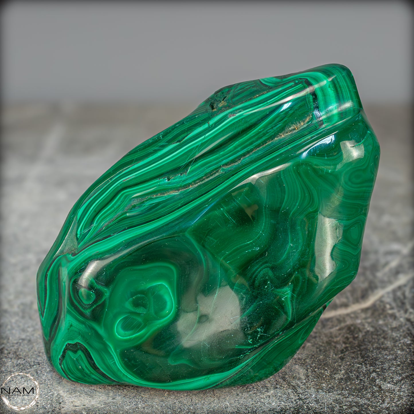 Natürliche Malachit Freiform - 1190,24g