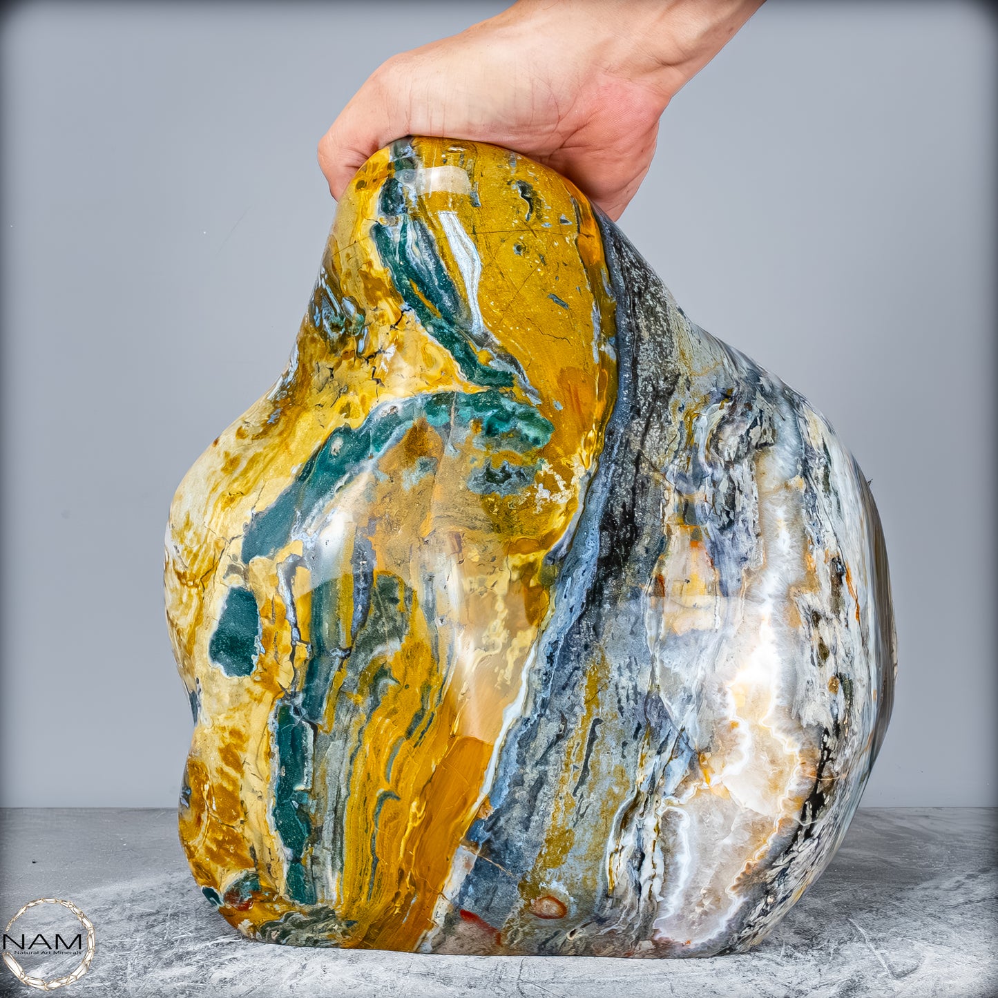 Natürlicher Jasper aus Indonesien, sehr selten XXL - 19925,41g