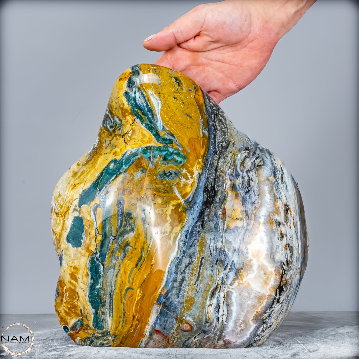 Natürlicher Jasper aus Indonesien, sehr selten XXL - 19925,41g