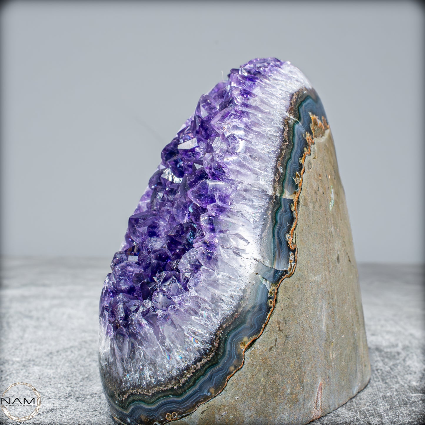 Natürliche Amethyst-Kristall Druse -864,77 g