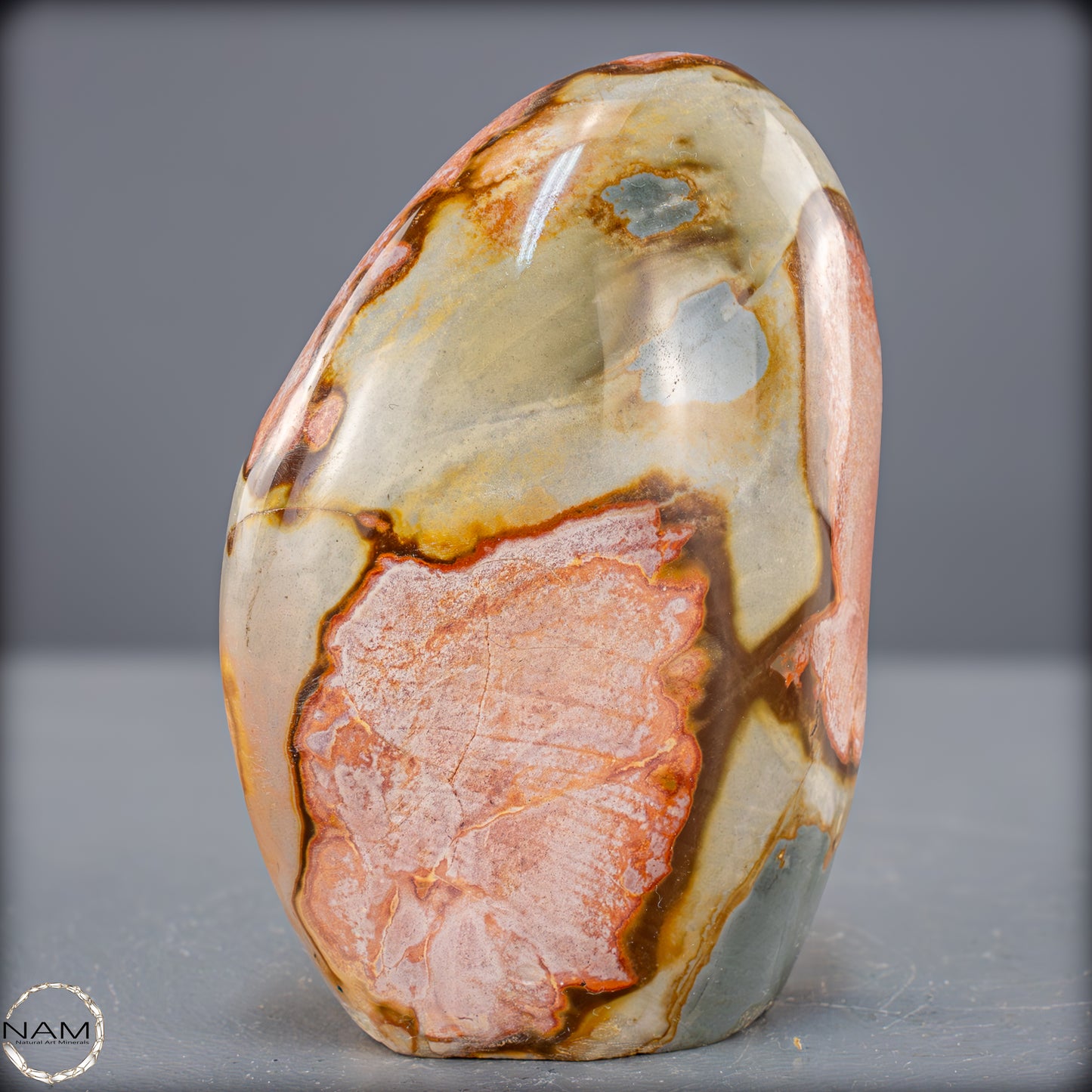 Natürliche Polychrome Jaspis Kristall-Freiform - 766,55g