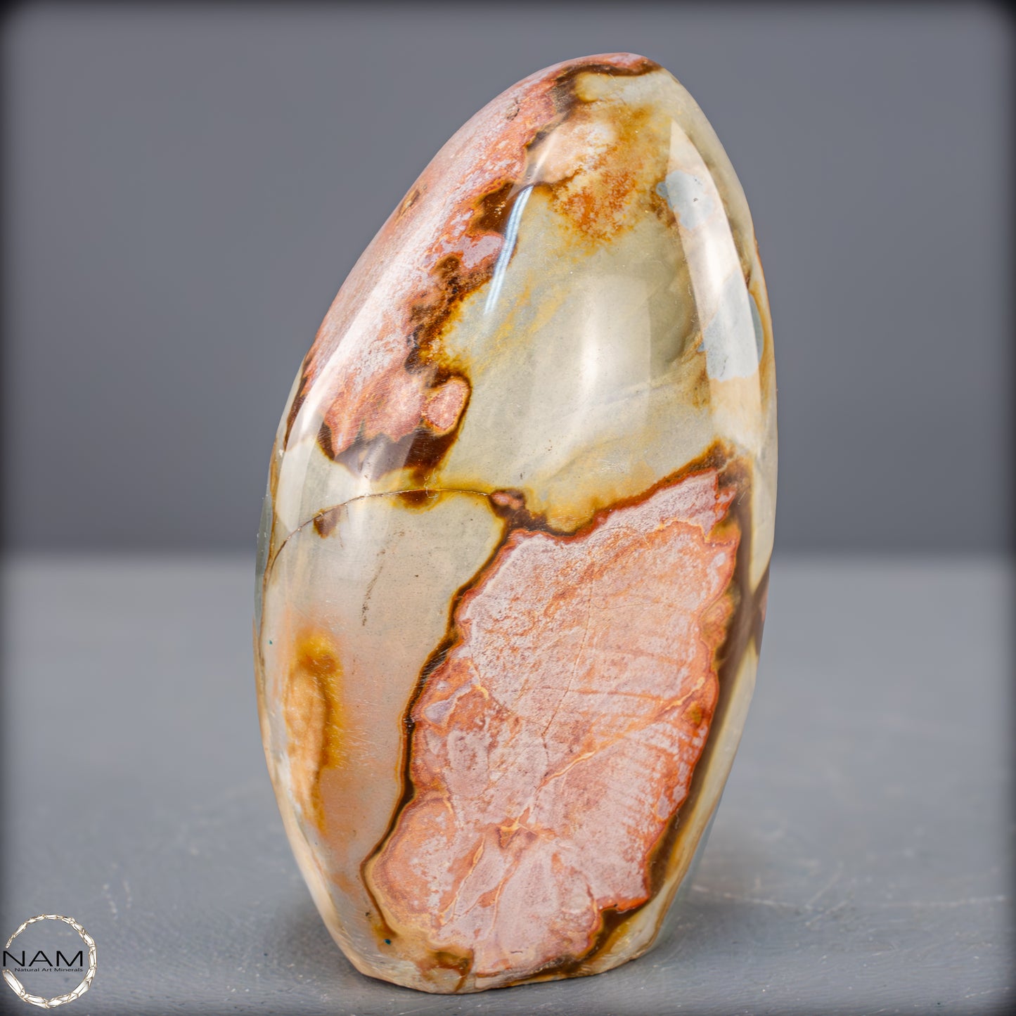 Natürliche Polychrome Jaspis Kristall-Freiform - 766,55g