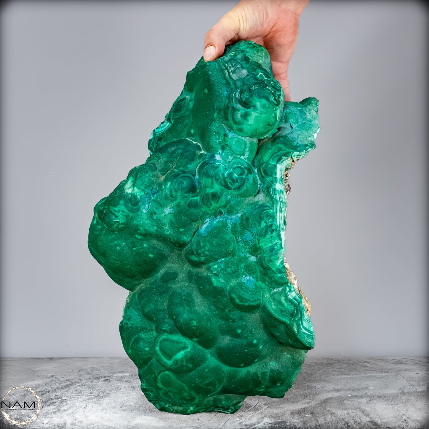 Natürlicher Botryoidaler Chrysokolla, Malachit und Quartz, sehr selten - 30123,65g