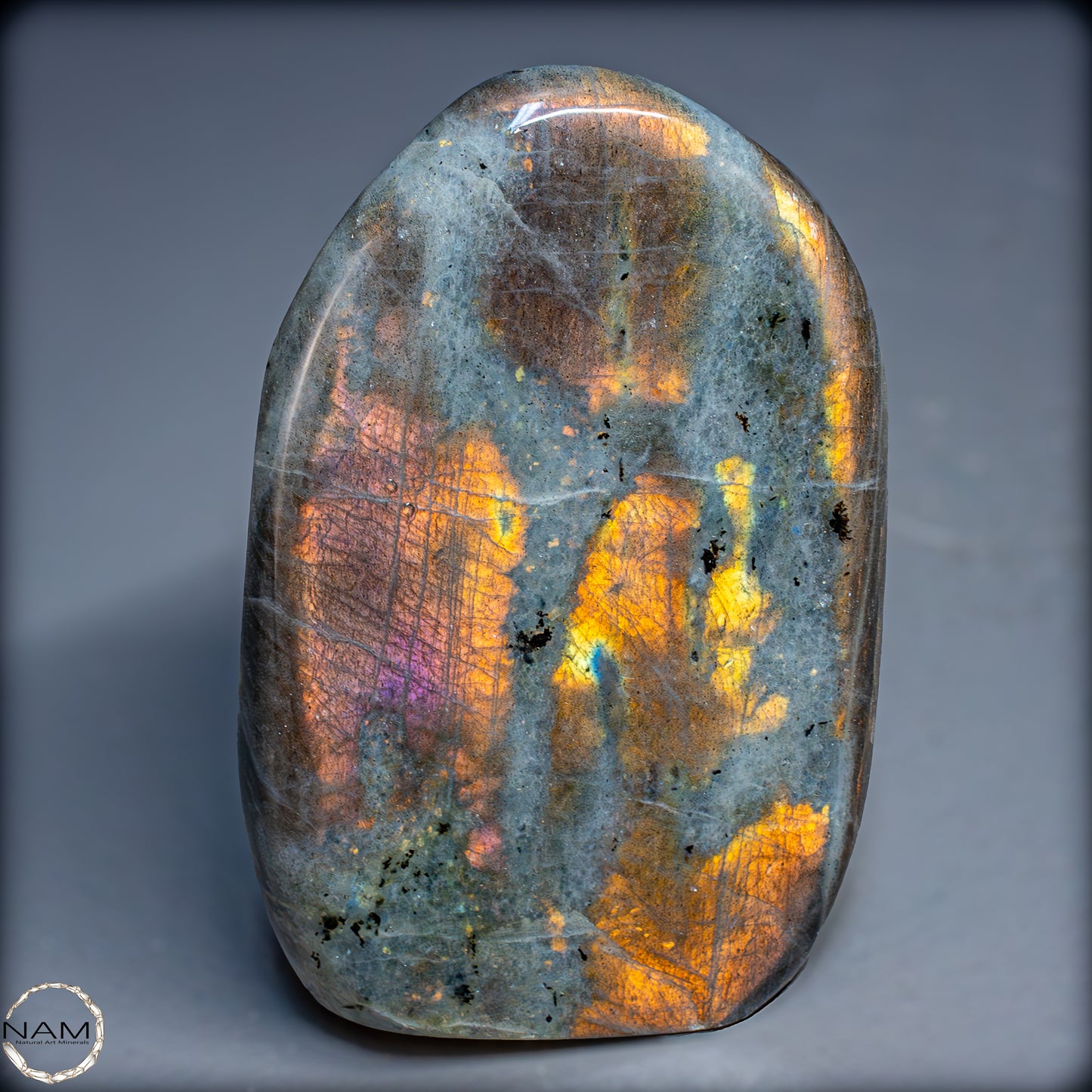 Natürliche Labradorit Kristall-Freiform - 829,53g