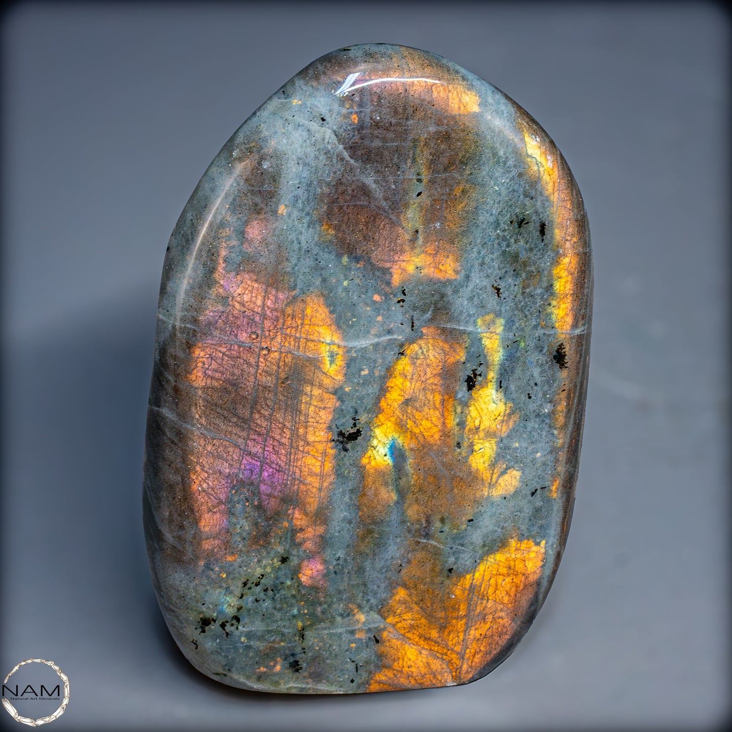 Natürliche Labradorit Kristall-Freiform - 829,53g