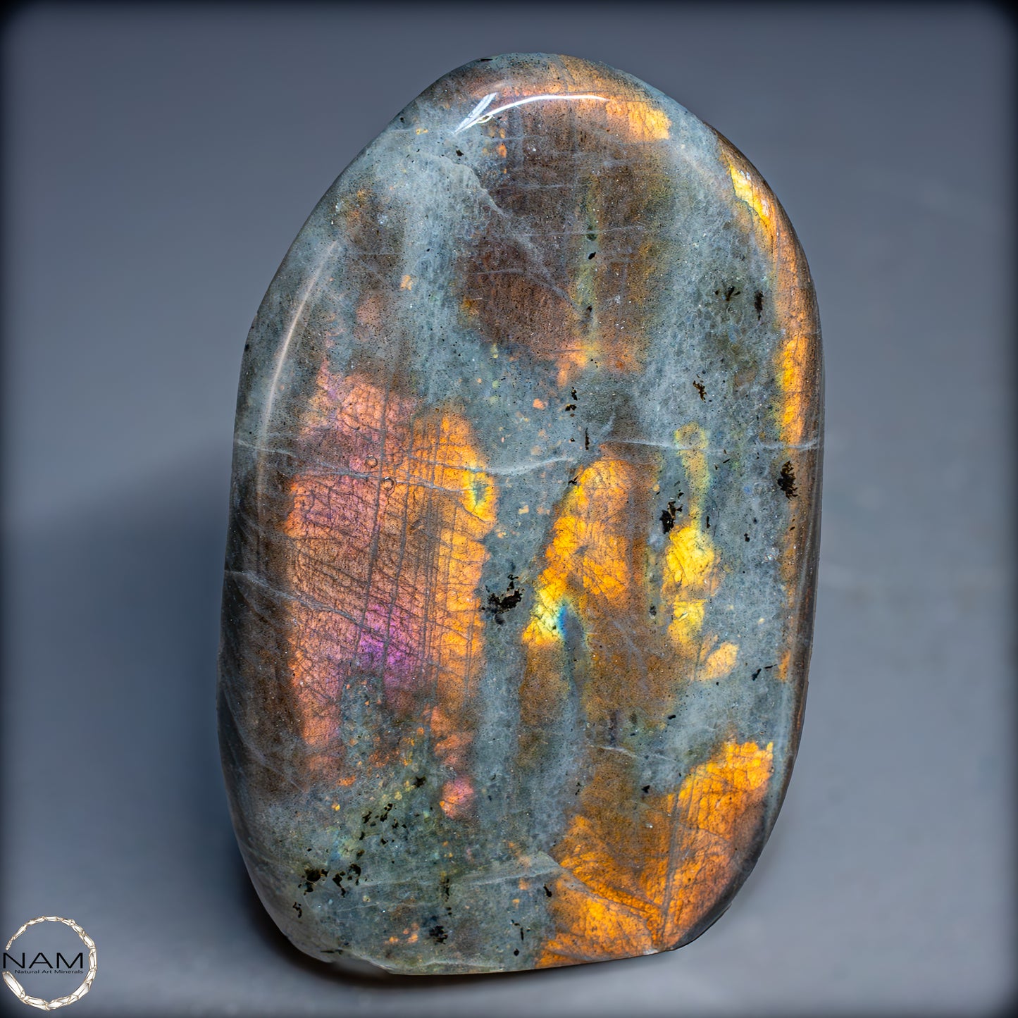 Natürliche Labradorit Kristall-Freiform - 829,53g