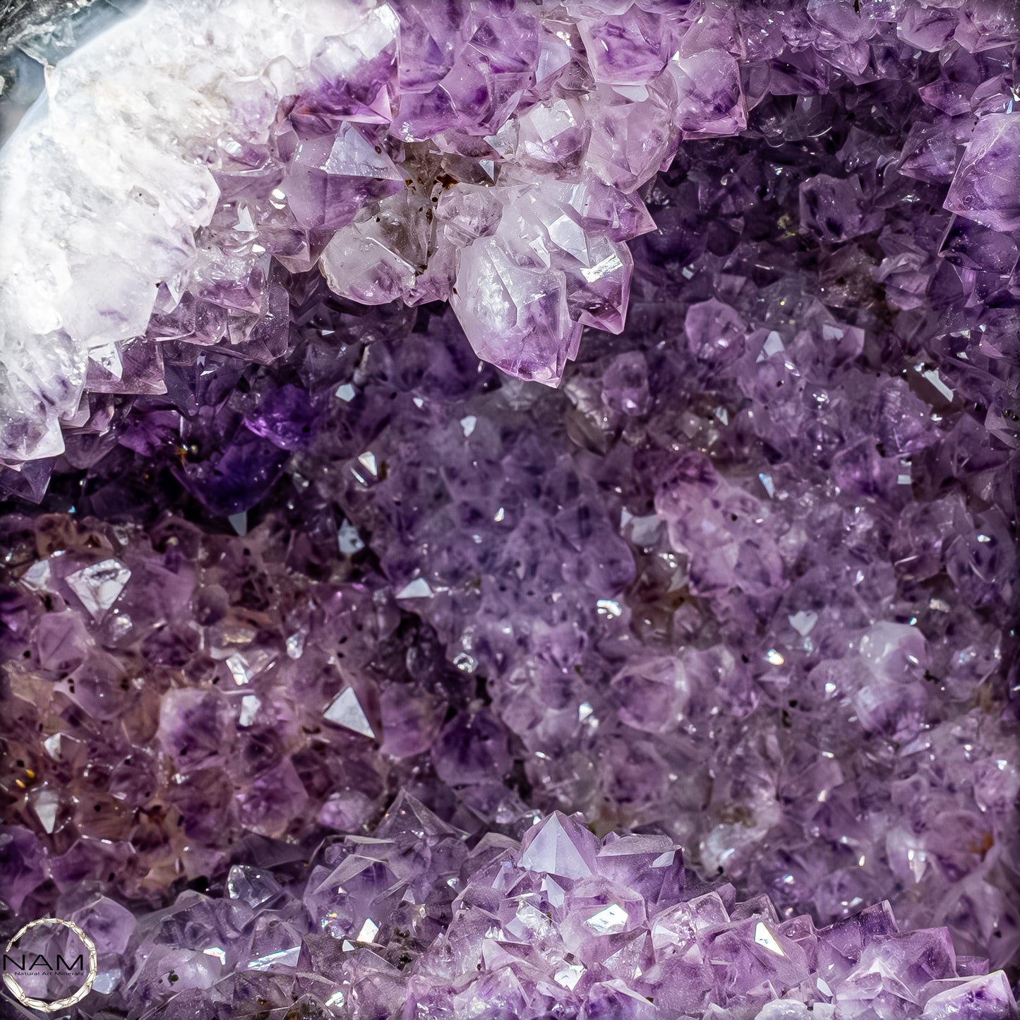 Natürliche Intensive Amethyst-Achat-Kristall Kathedrale/Druse - 17801,77g