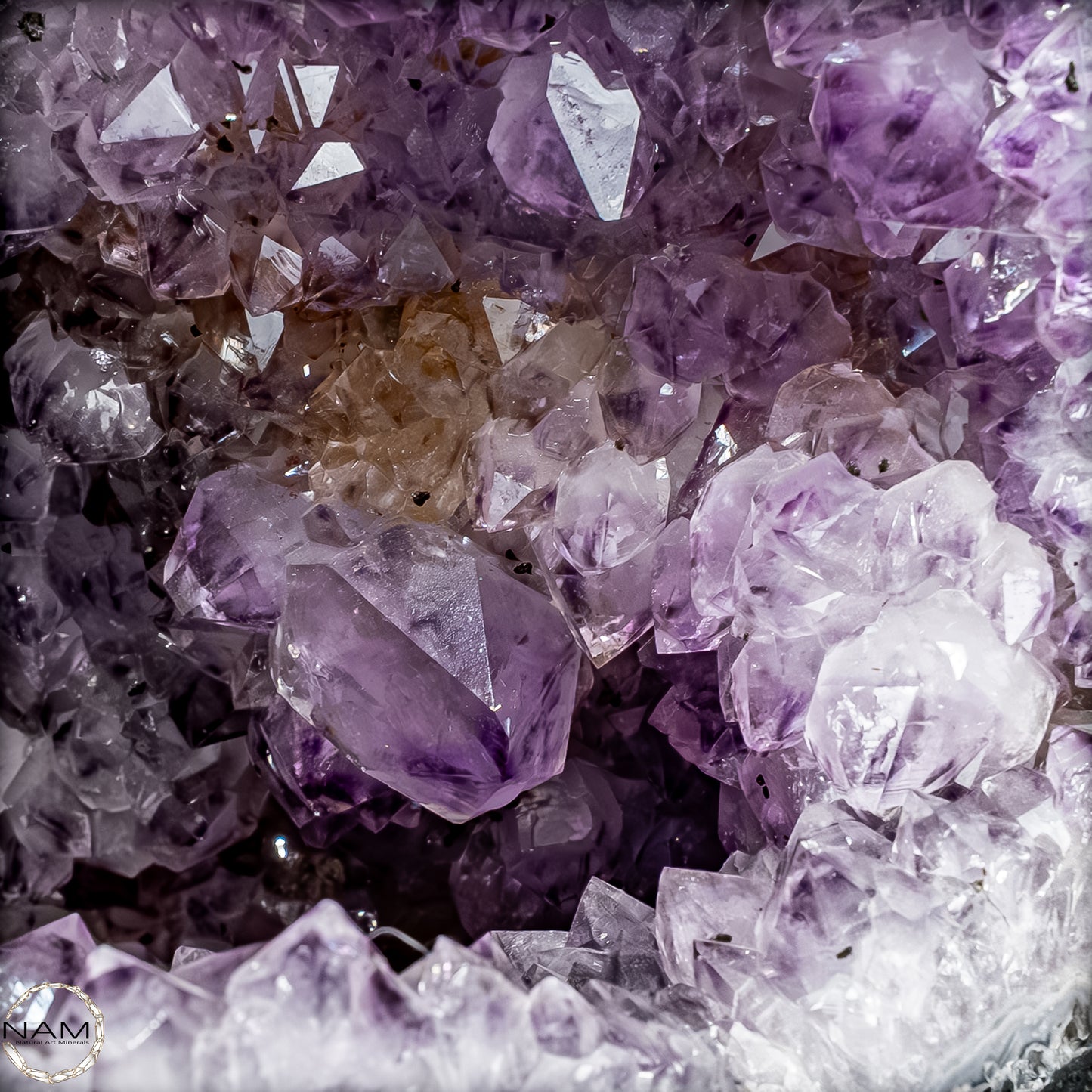 Natürliche Intensive Amethyst-Achat-Kristall Kathedrale/Druse - 17801,77g