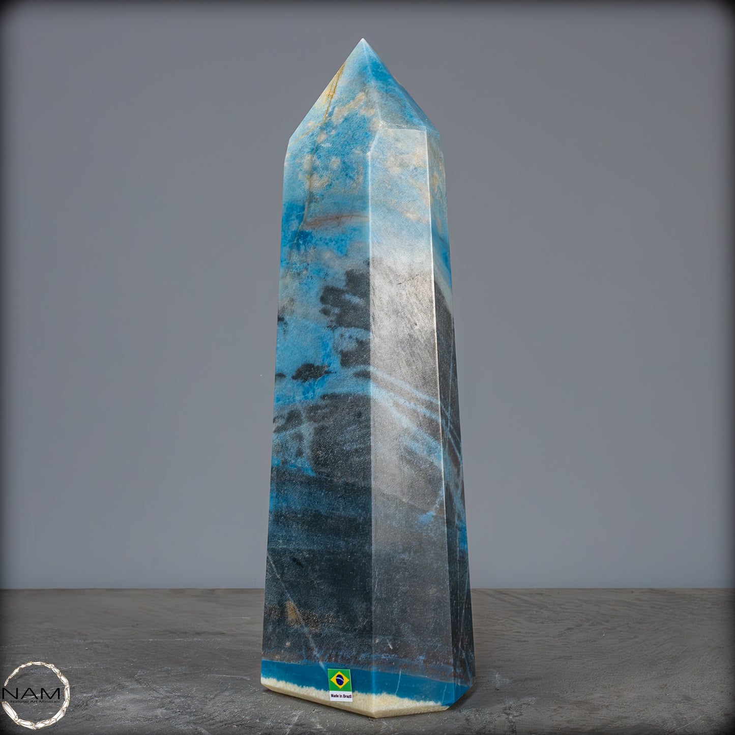 Großer Natürlicher Trolleit-Kristall Obelisk aus Brasilien - 4038,35g