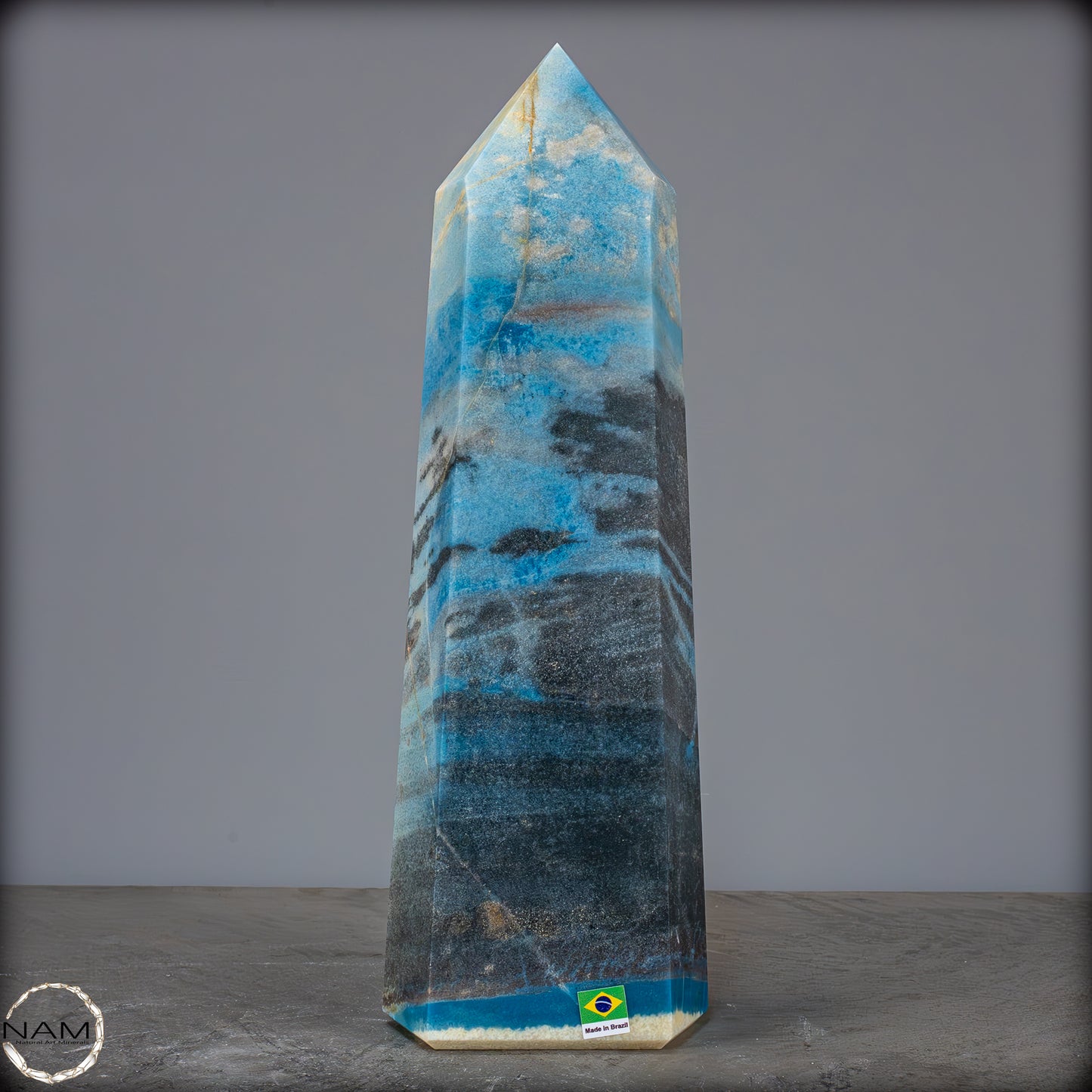Großer Natürlicher Trolleit-Kristall Obelisk aus Brasilien - 4038,35g