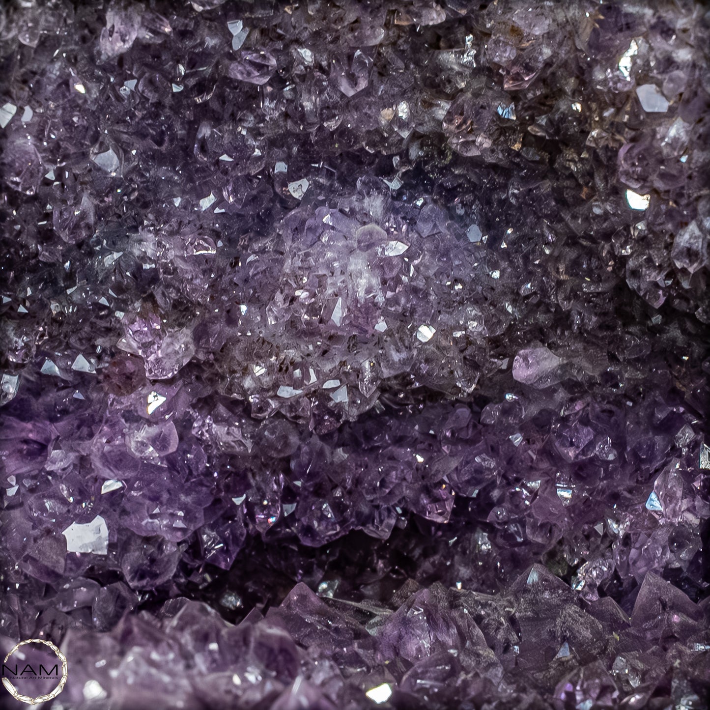 Natürliche Intensive Amethyst-Achat-Kristall Kathedrale/Druse - 19109,31g
