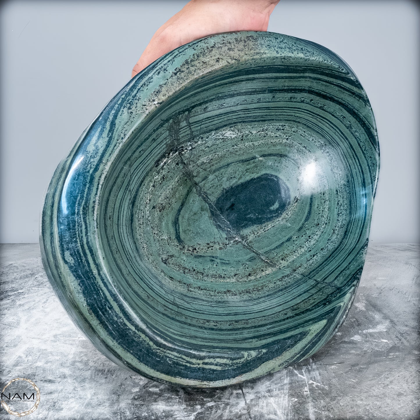 Sehr Große Kambaba-Jaspis Schüssel -15993,87g