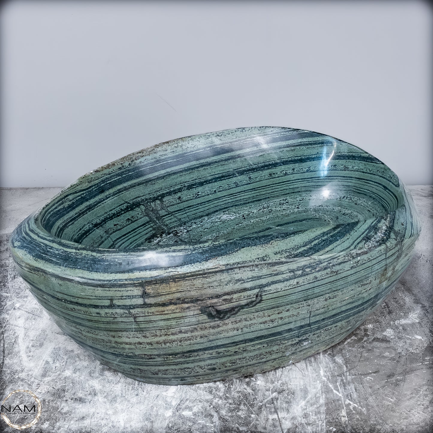 Sehr Große Kambaba-Jaspis Schüssel -15993,87g