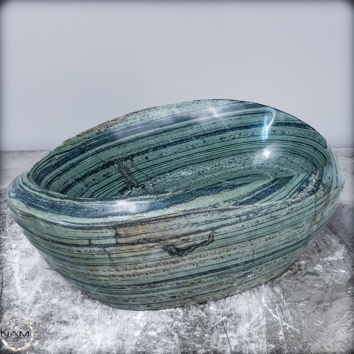 Sehr Große Kambaba-Jaspis Schüssel -15993,87g