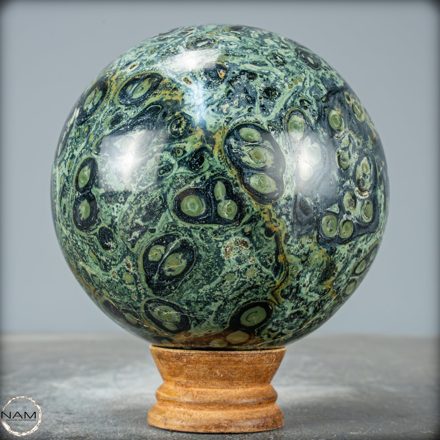 Natürliche Kambaba-Jaspis Kristall-Kugel - 1571,32g - 106mm