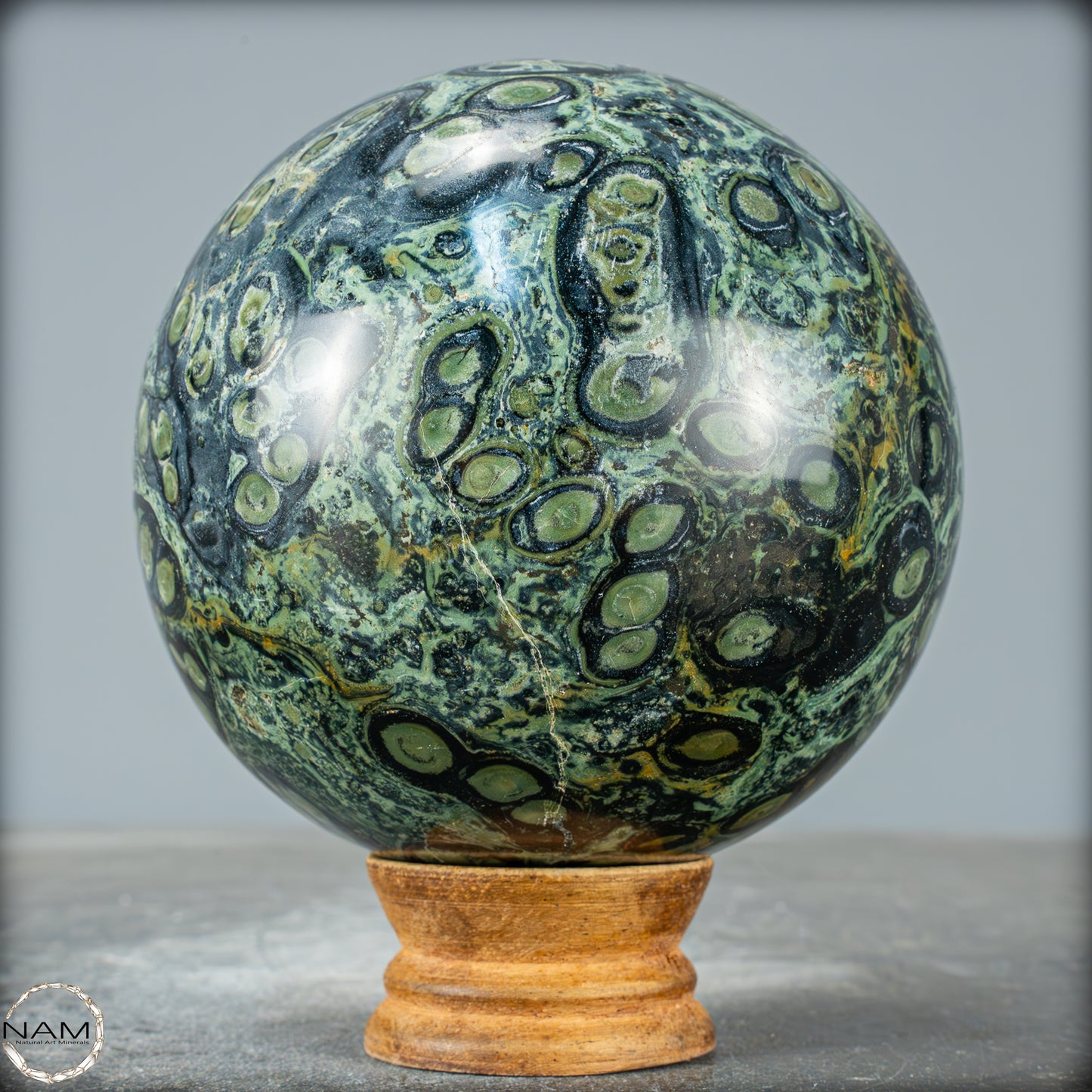 Natürliche Kambaba-Jaspis Kristall-Kugel - 1571,32g - 106mm