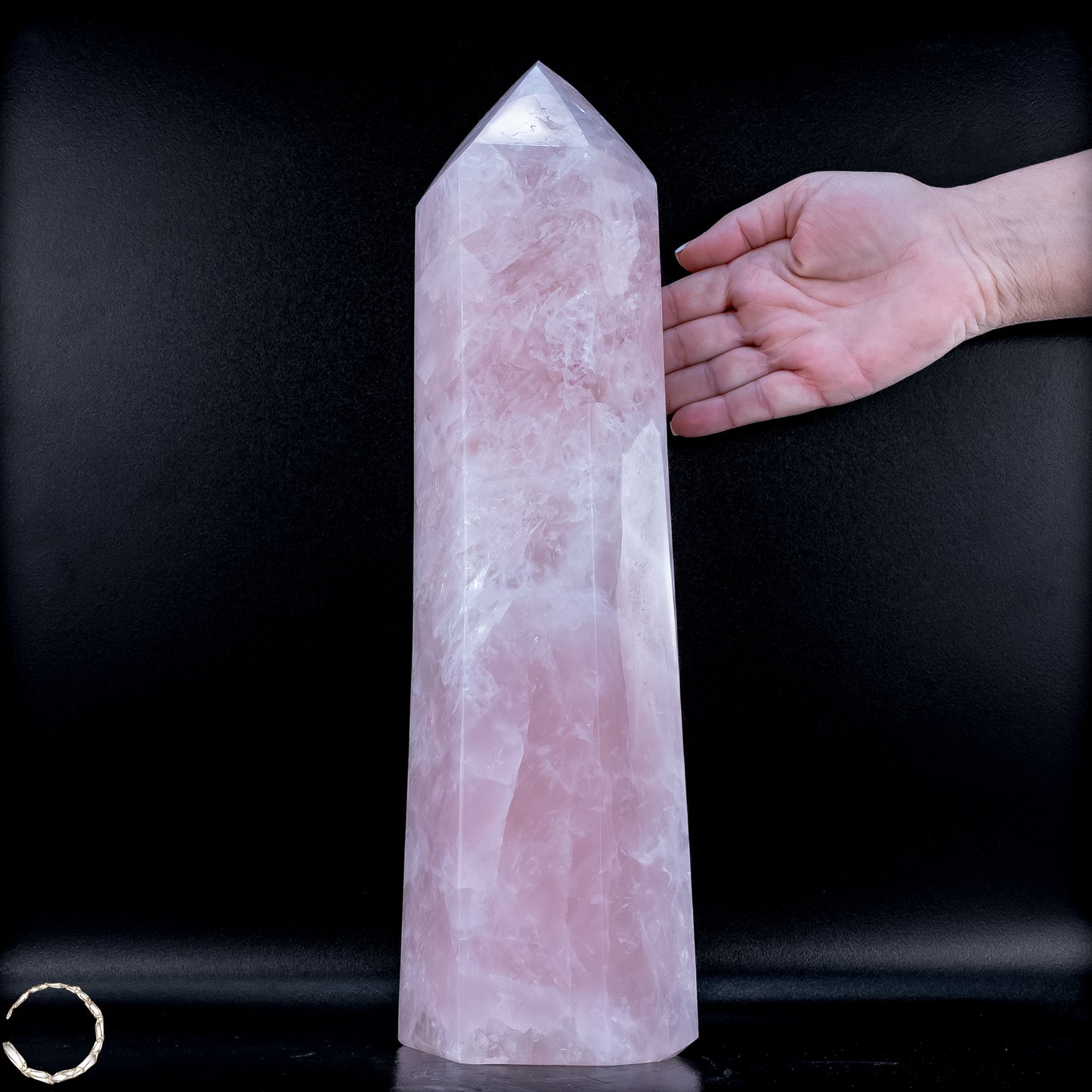 Natürlicher Großer Rosenquarz Obelisk aus Brasilien - 6821,22 g