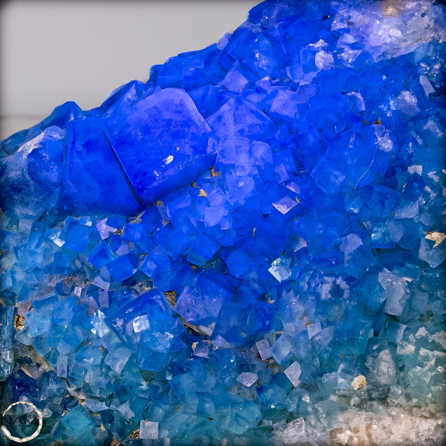 Natürliche Grüner Fluorit Kristalle auf Matrix -10644,55g