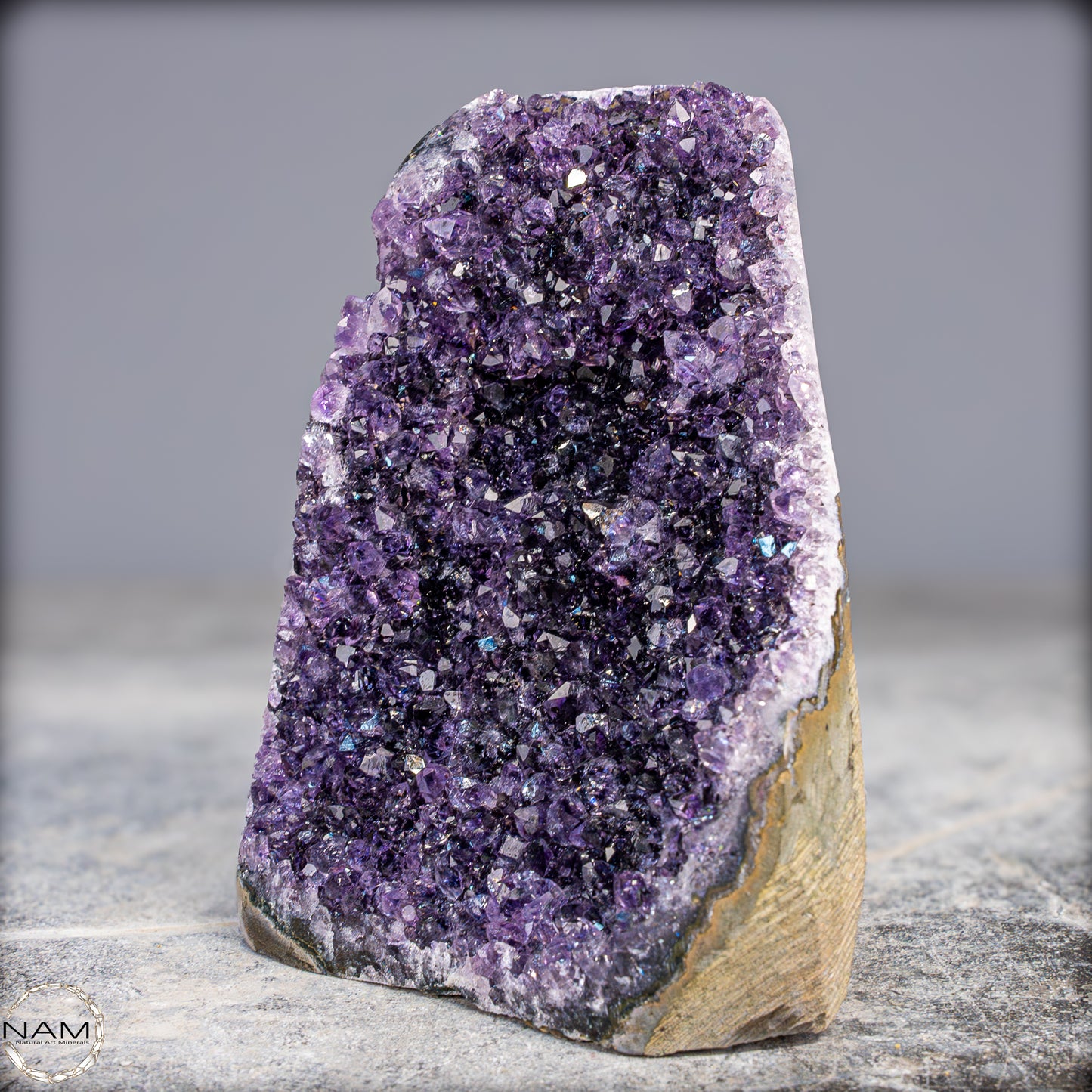Natürliche Amethyst-Kristall Druse - 598,98g