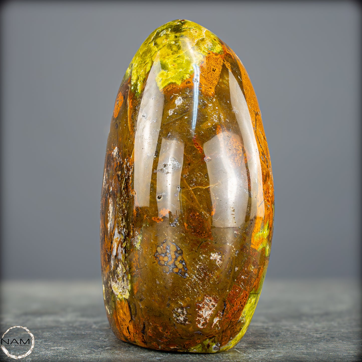 Natürliche Grüne Opal Freiform - 803,92g