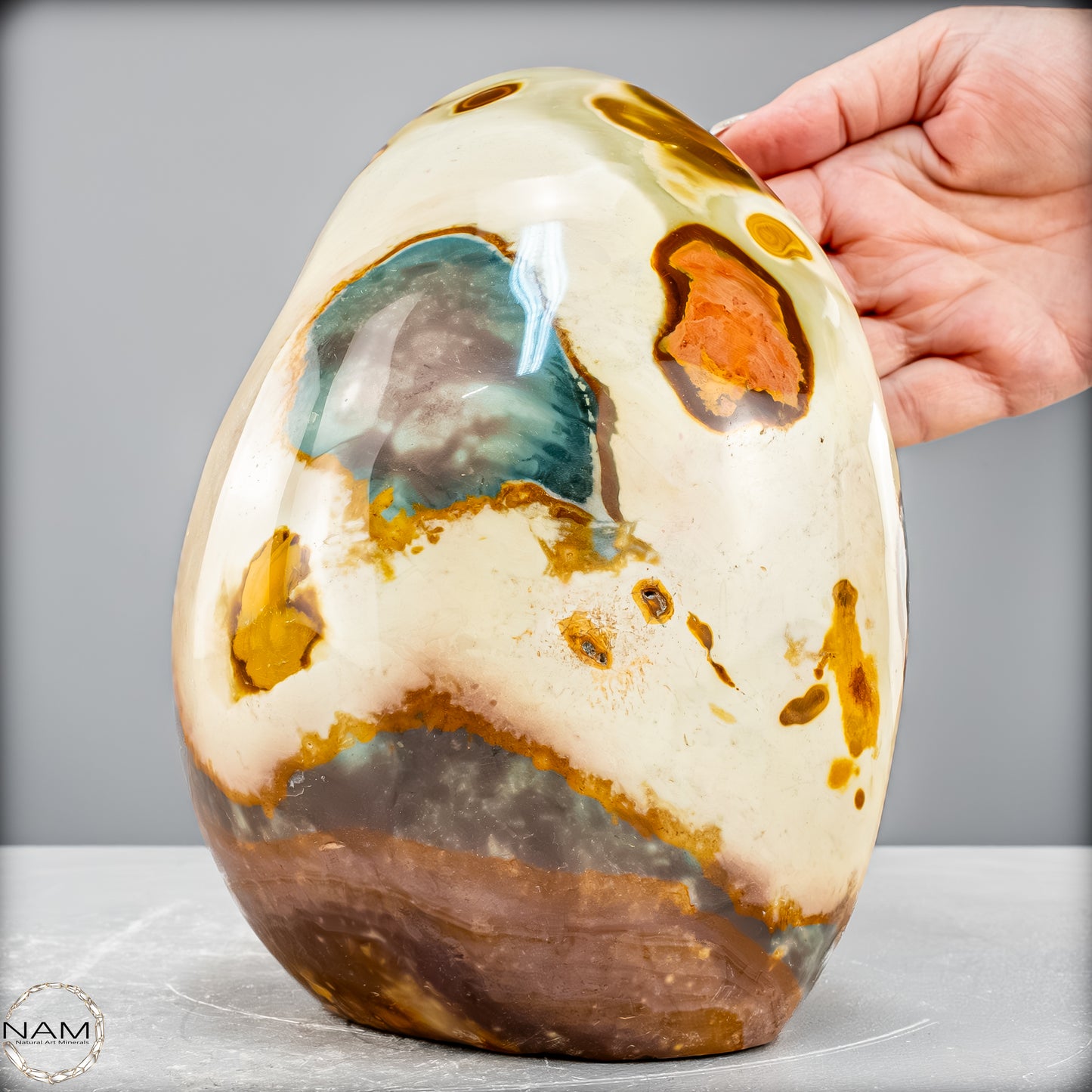 Natürliche Polychrome Jaspis Kristall-Freiform - 4686,72 g