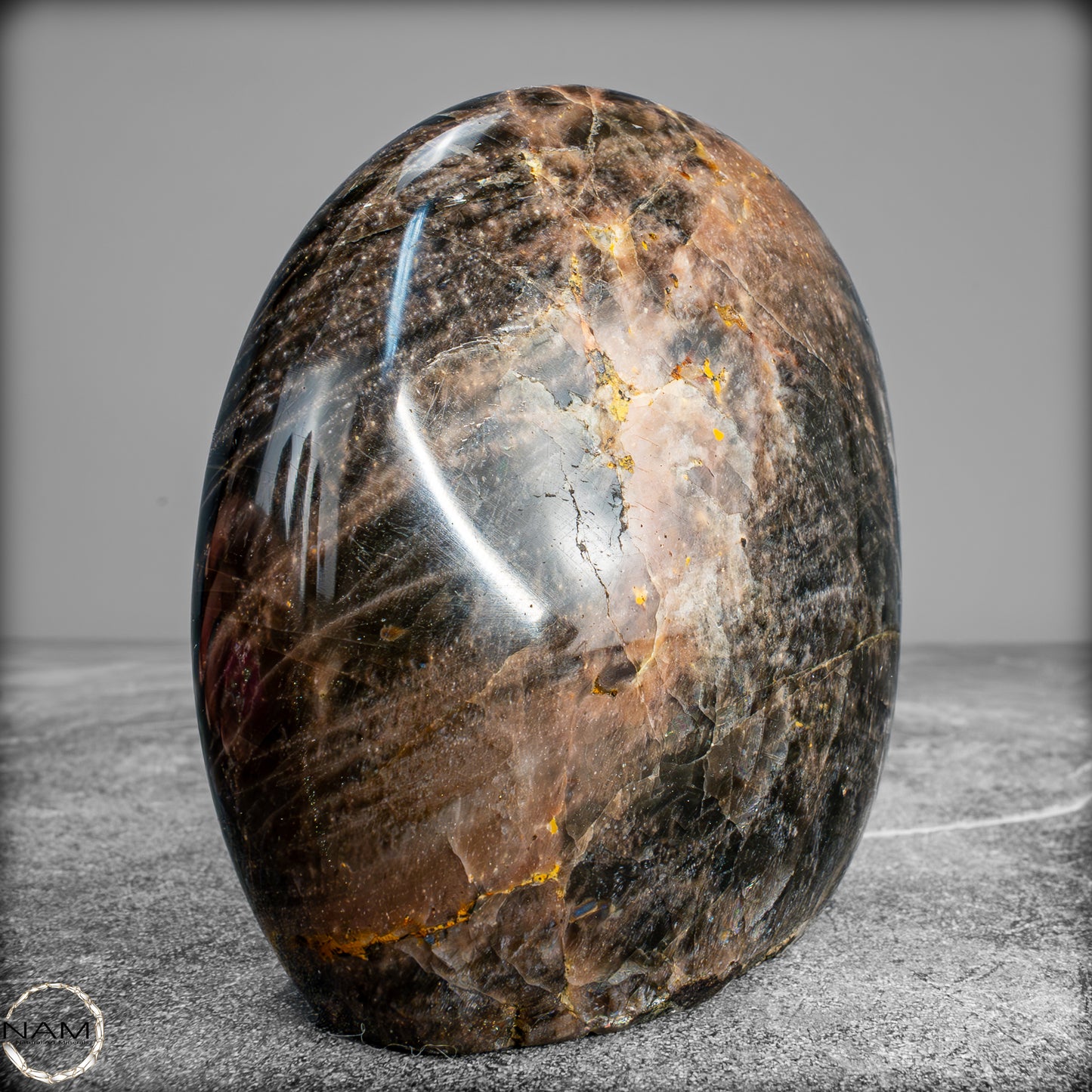 Natürliche Funkelnde Mondstein Kristall-Freiform - 747,12 g