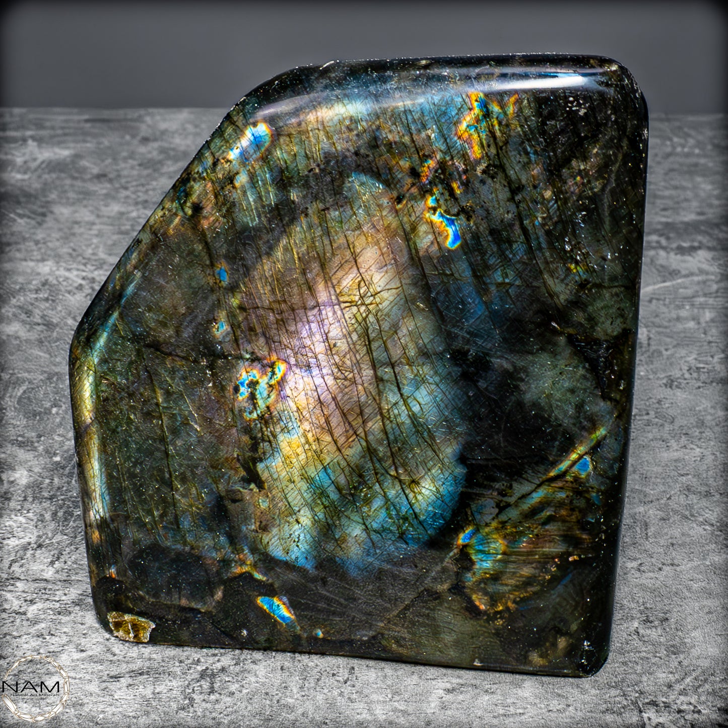 Natürliche Labradorit Kristall-Freiform - 849,27 g