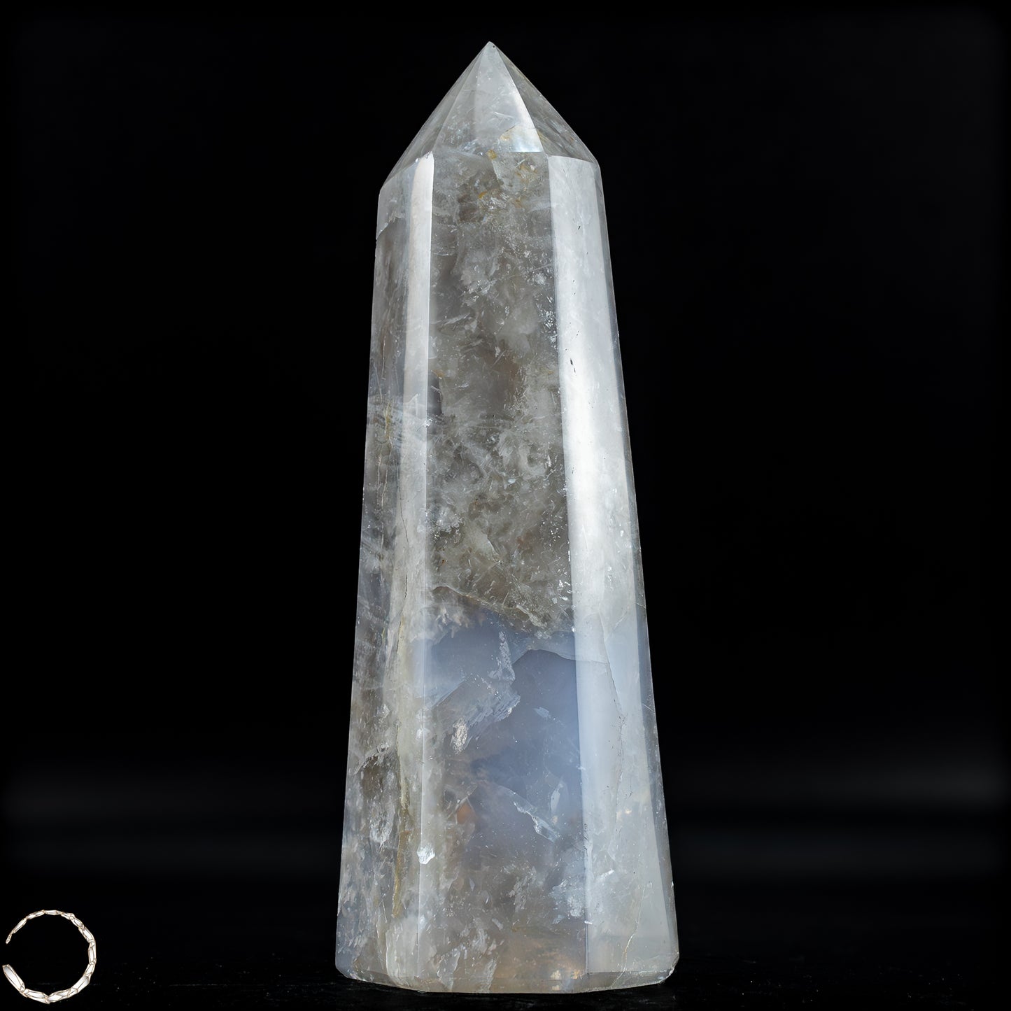 Natürlicher Lila-Lavendel-Rosenquarz Obelisk aus Brasilien - 800,11g