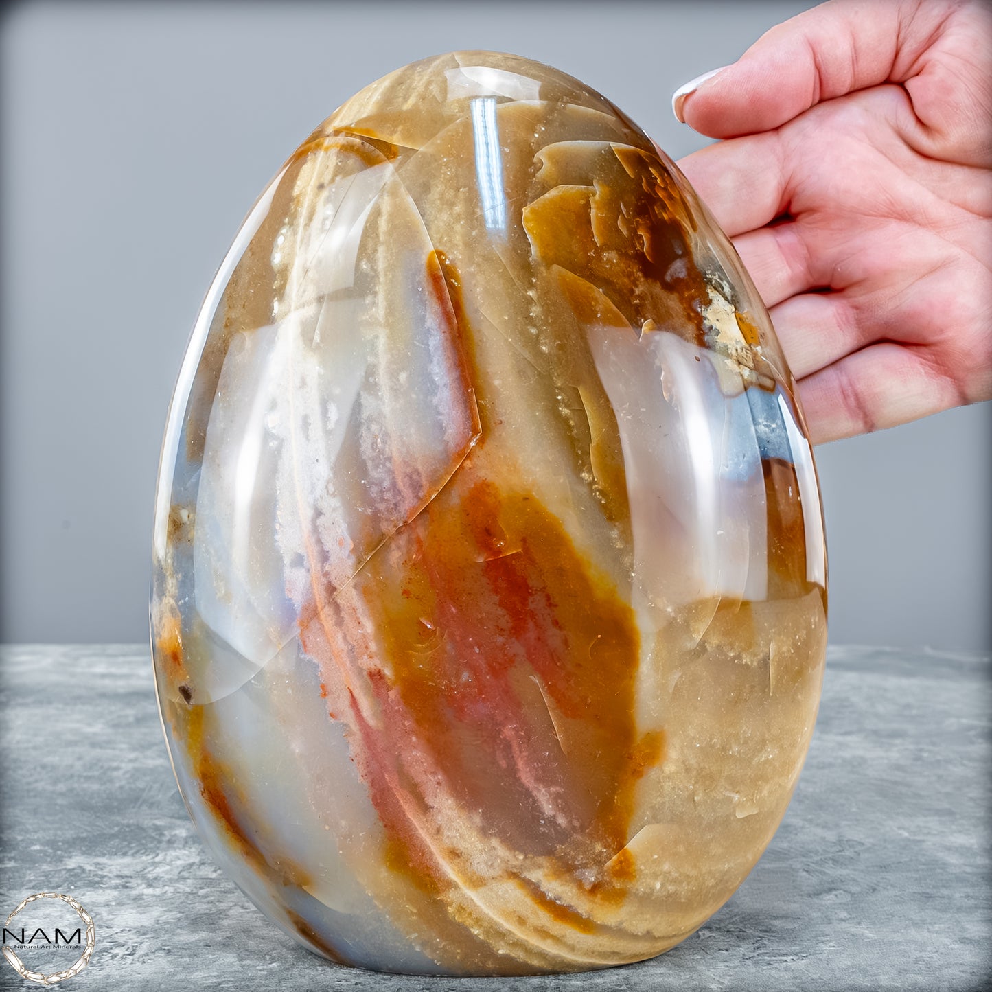 Natürliche Ozean-Jaspis Kristall-Freiform - 2760,18g