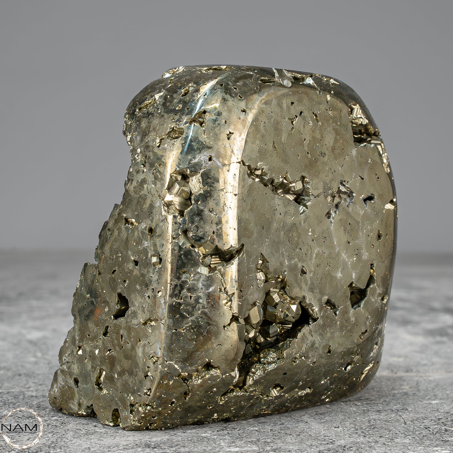 Natürliche Pyrit, Quarz und Galena Kristallcluster - 408,79g