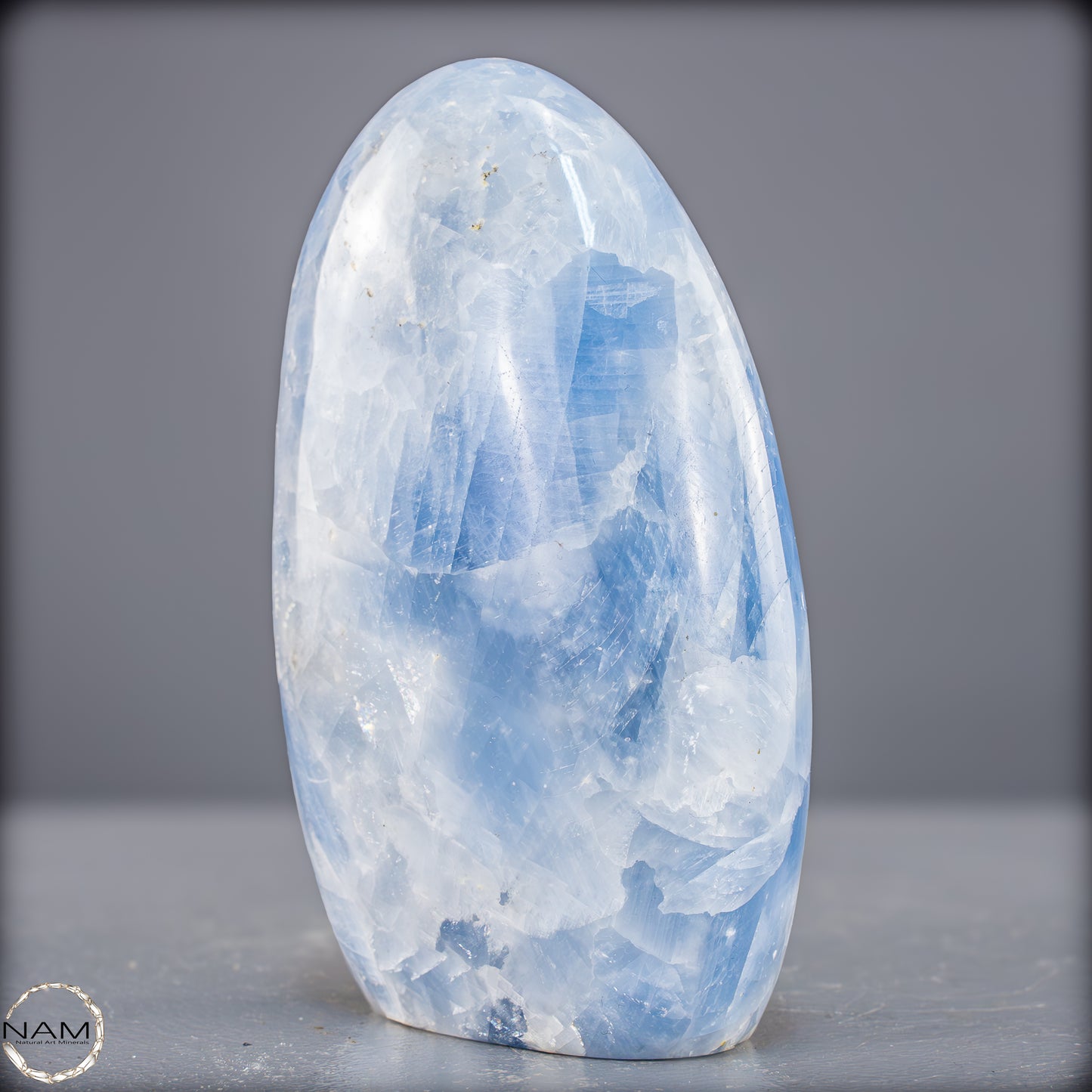 Natürliche Blaue Calcit-Kristall Freiform - 807,65g