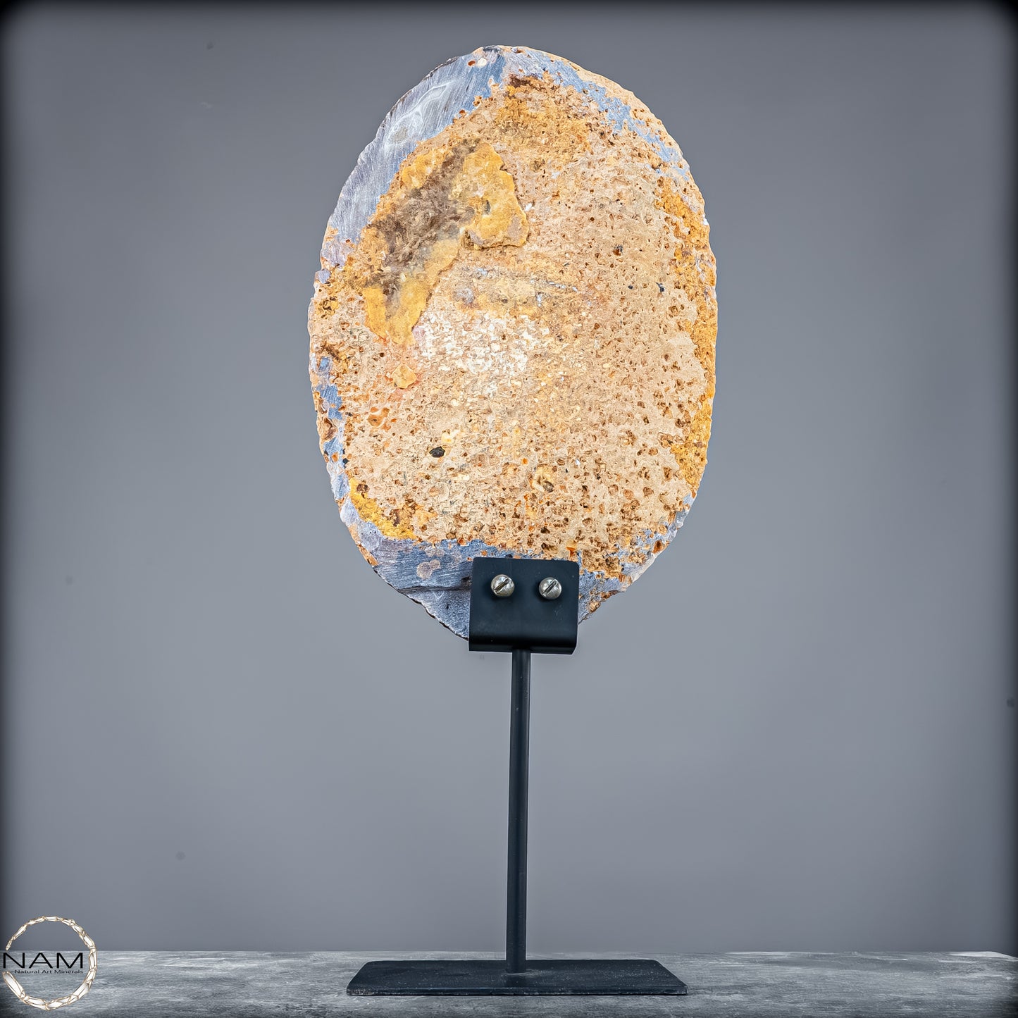 Achat Scheibe mit Druse – 4029,34g